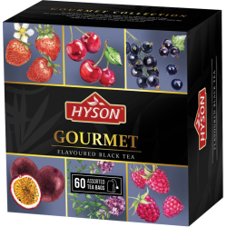 Hyson Herbata Czarna Owocowa Kolekcja 60 torebek